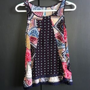 Bandanna Print Tank